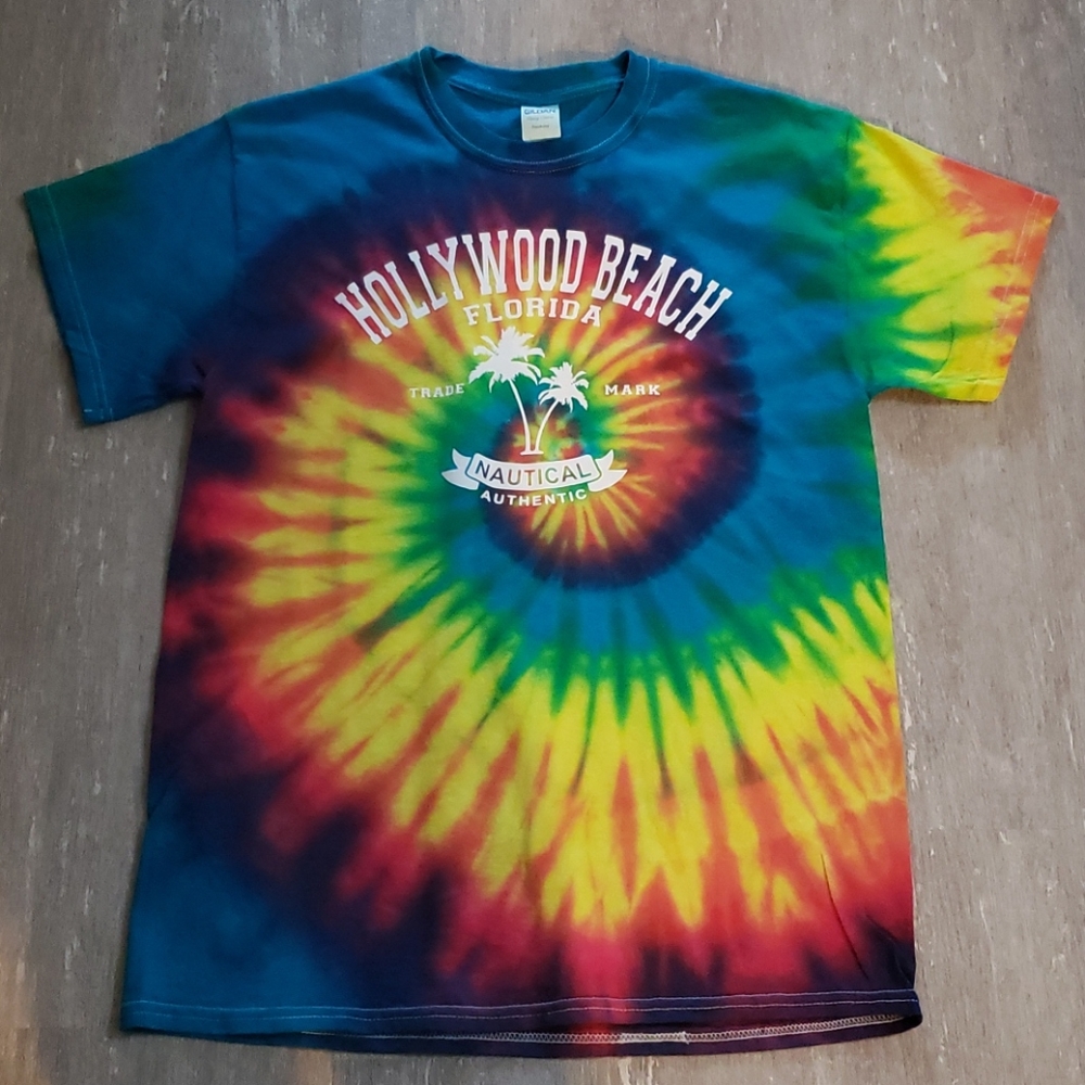 Hollywood Beach Florida Tyedye Tshirt